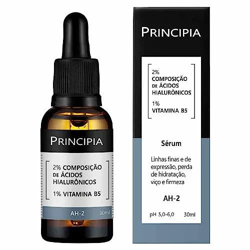 Kit 3 Séruns Hidratantes Principia 2% Ácidos Hialurônicos + Vitamina B5