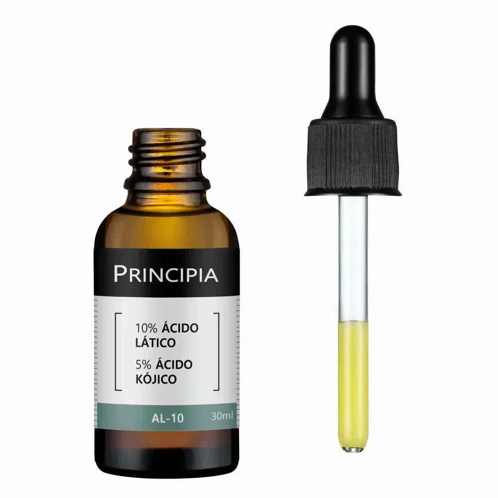 Sérum Principia 10% Ácido Lático + 5% Ácido Kójico - AL-10 Skincare